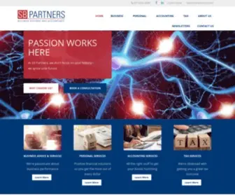 Sbpartners.com.au(Business Accountants Gold Coast) Screenshot