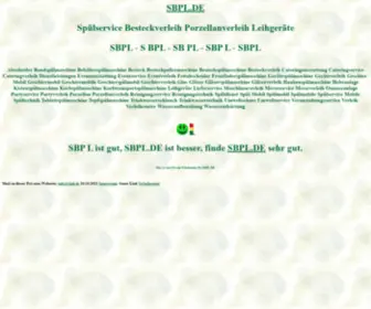 SBPL.de(Spülservice) Screenshot