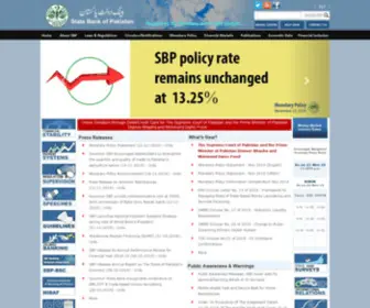 SBP.org.pk(State Bank of Pakistan) Screenshot