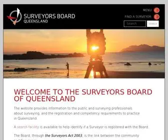 SBQ.com.au(Surveyors Board Queensland) Screenshot