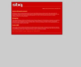SBQ.de(Internet) Screenshot