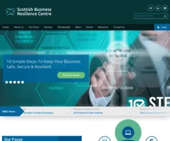 SBrcentre.co.uk(Scottish Business Resilience Centre) Screenshot