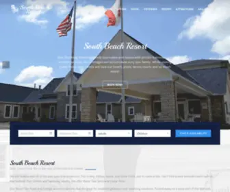 Sbresort.com(South Beach Resort Hotel Cottages and Marina) Screenshot