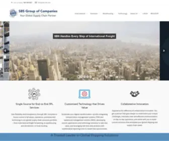 SBS-INTL.com(SBS Group) Screenshot