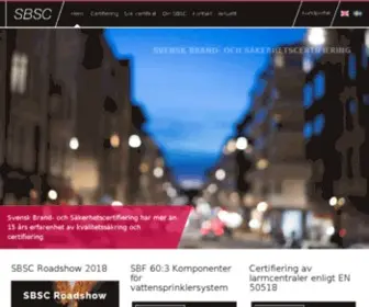 SBSC.se(Svensk Brand) Screenshot