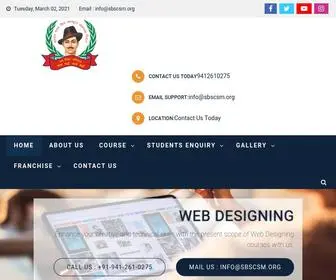 SBSCSM.org(Bhagat Singh Institute) Screenshot