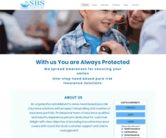 Sbsinsurance.in(Health Insurance) Screenshot