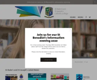 SBSJ.co.uk(St Bede's and St Joseph's Catholic College) Screenshot
