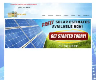 SBslink.com(SBS Solar of Missoula) Screenshot