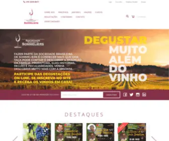 Sbsomm.com.br(Sociedade Brasileira de Sommeliers) Screenshot