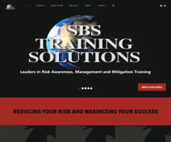 SBStrains.com(SBS TRAINING SOLUTIONS) Screenshot