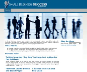 Sbsuccessinc.com(Our mission) Screenshot