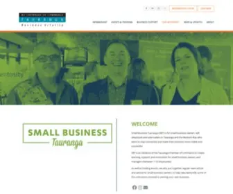 SBT.org.nz(Small Business Tauranga) Screenshot