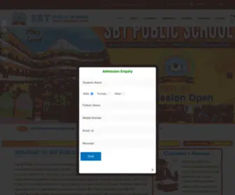 SBTSchool.com(Best School in Deoria) Screenshot