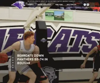 Sbubearcats.com(Southwest Baptist University Athletics) Screenshot