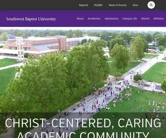 Sbuniv.edu(Southwest Baptist University) Screenshot