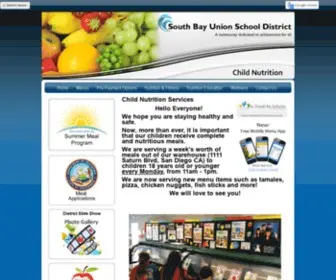 Sbusdnutrition.com(School Nutrition and Fitness) Screenshot