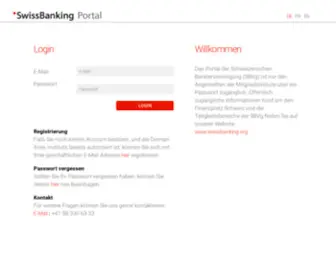 SBVG.ch(Schweizerische Bankiervereinigung) Screenshot
