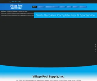 Sbvillagepoolsupply.com(Village Pool Supply) Screenshot