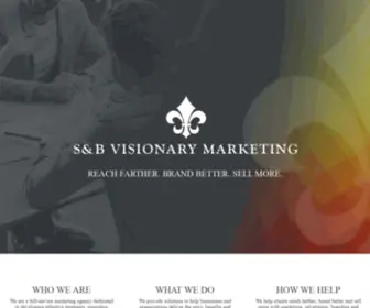 Sbvisionary.com(S&B Visionay Marketing) Screenshot