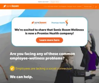 Sbwell.com(Sonic Boom Wellness) Screenshot