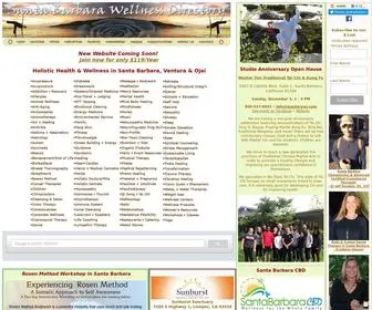 Sbwellnessdirectory.com(Santa Barbara Wellness Directory) Screenshot