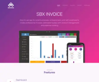 Sbxinvoice.com(SBX Invoice) Screenshot