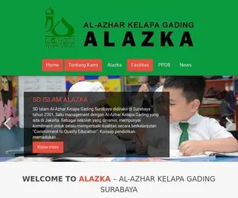 Sbyalazka.web.id(Sekolah Islam Favorit di Surabaya) Screenshot