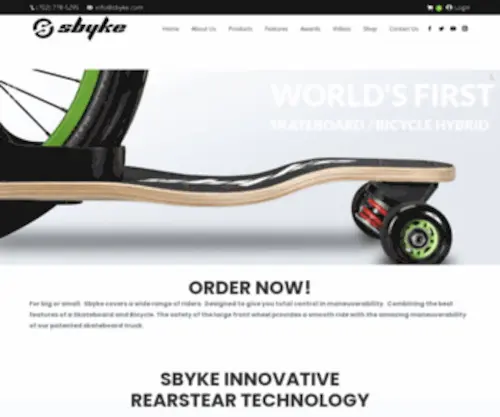 SByke.com(Home) Screenshot