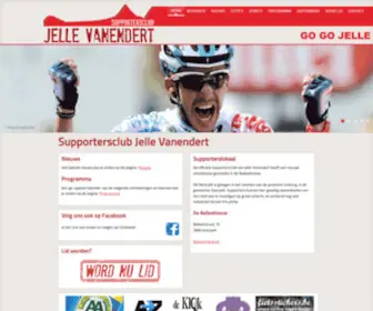 SC-Jellevanendert.com(Supportersclub Jelle Vanendert) Screenshot