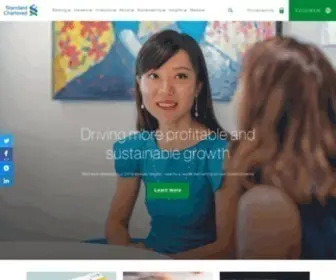 SC.com(Standard chartered) Screenshot