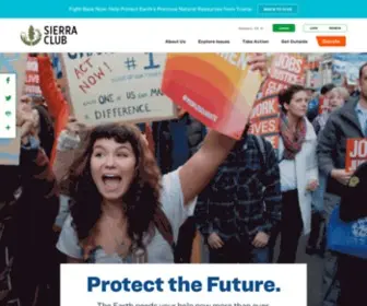 SC.org(Sierra Club) Screenshot