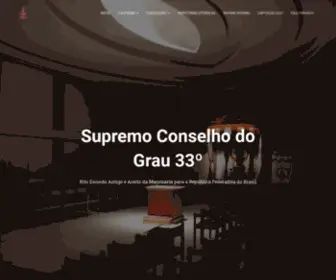 SC33.org.br(Supremo Conselho) Screenshot