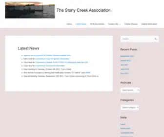 Sca-CT.org(Stony Creek) Screenshot