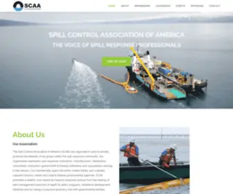 Scaa-Spill.org(Spill Control Association of America) Screenshot