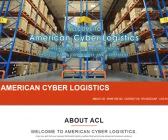 Scacl.com(American Cyber Logistics) Screenshot