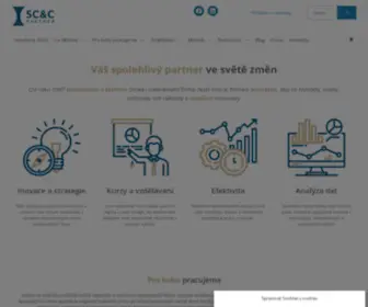 Scacp.cz(SC&C Partner) Screenshot