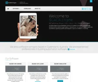 Scadaengine.com(SCADA Engine) Screenshot