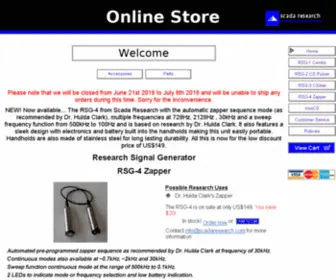 Scadaresearch.com(Scada Research RSG series Clark zapper) Screenshot