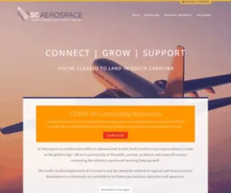 Scaerospace.com(South Carolina Aerospace Industry) Screenshot