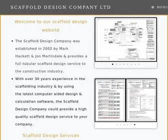 Scaffold-Design.co.uk(The Scaffold Design Company was established in 2002 by Mark Hackett & Jon Martindale &) Screenshot