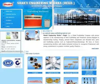 Scaffoldingmaterial.com(Scaffolding material) Screenshot