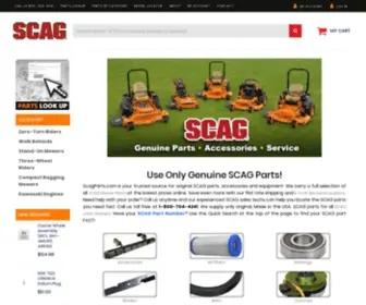 Scagparts.com(Scagparts) Screenshot