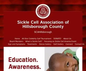 Scahillsborough.org(Sickle Cell) Screenshot