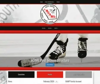 Scahl.com(South Central Alberta Hockey League) Screenshot