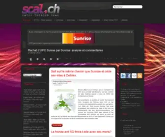 Scal.ch(Swiss telecom news) Screenshot