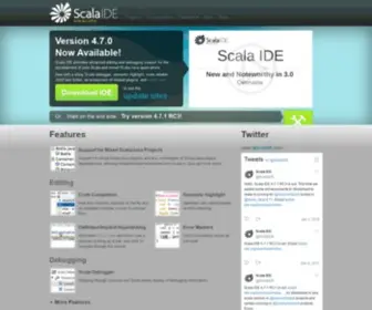 Scala-Ide.org(Scala IDE for Eclipse) Screenshot