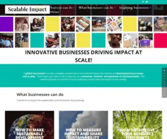 Scalable-Impact.com(Scalable Impact) Screenshot