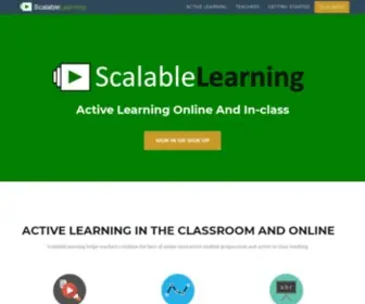 Scalable-Learning.com(ScalableLearning) Screenshot