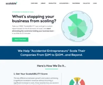 Scalable.co(Starting a business) Screenshot